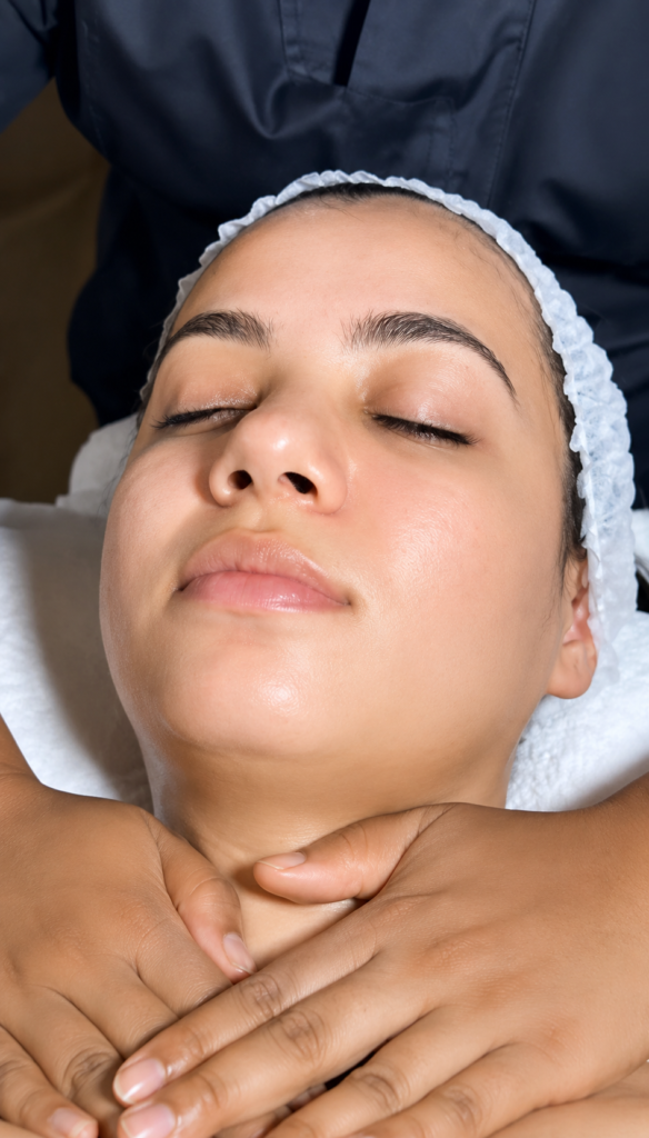 Custom facial and hydrating skincare treatment at salon in Hoshiarpur