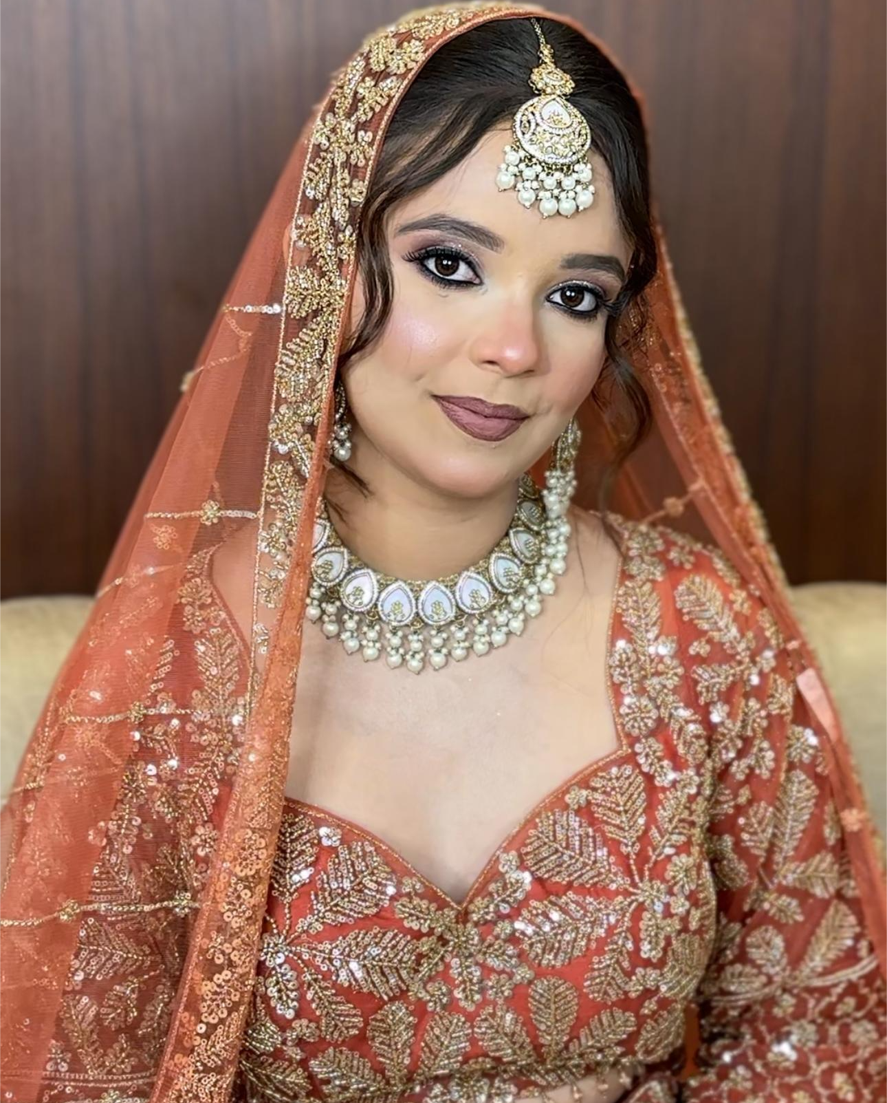 Signature Reception Make-Up at Golden Street Salon Hoshiarpur