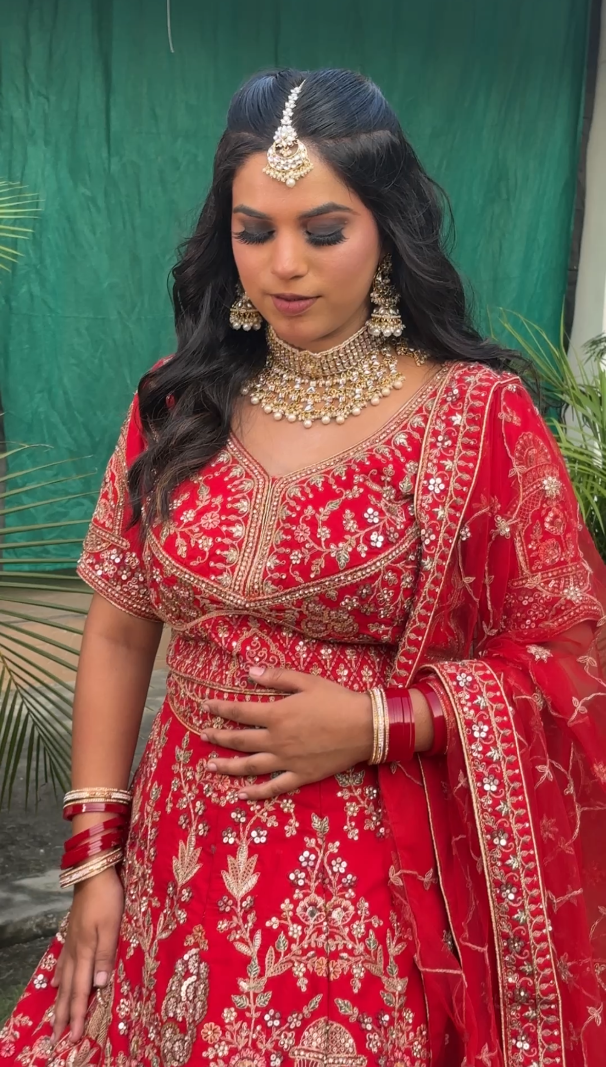 Bridal look by The Golden Street