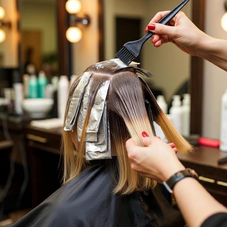 Professional Global Hair Color at Golden Street Salon Hoshiarpur