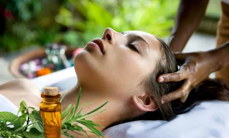 Head Massage Service at the golden street salon Hoshiarpur - Ayurvedic Massage