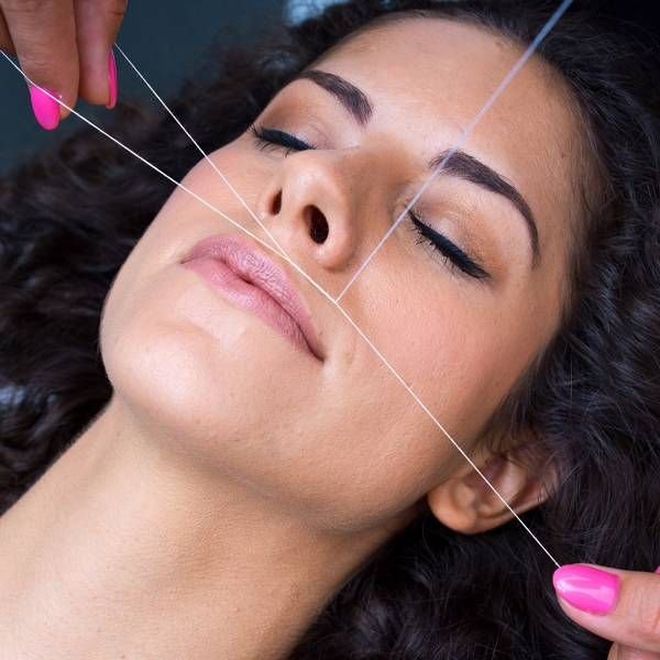 Upper Lip Threading
