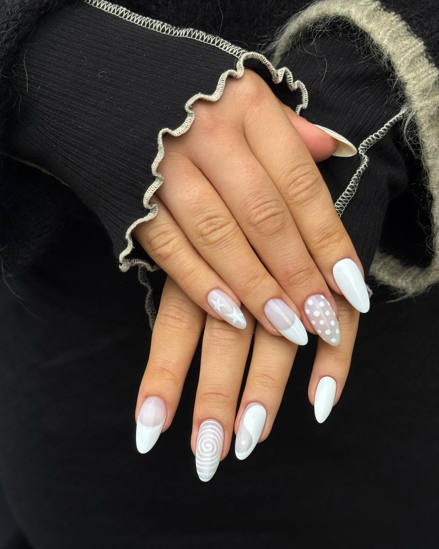Nail Whitening Treatment at Golden Street Salon Hoshiarpur