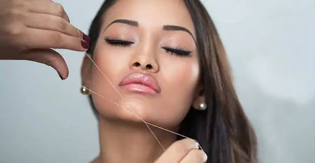 Lower Lip Threading