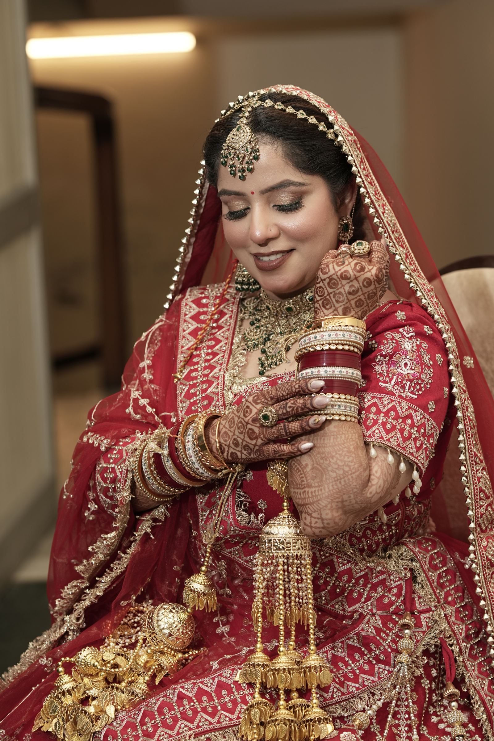 Signature Bridal Make-Up at Golden Street Salon Hoshiarpur